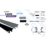 PERFIL DE ALUMINIO LAZIO RF-29