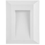 APLIQUE RECTANGULAR BLANCO 1W 3K